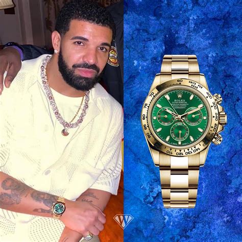 drake rolex jade.